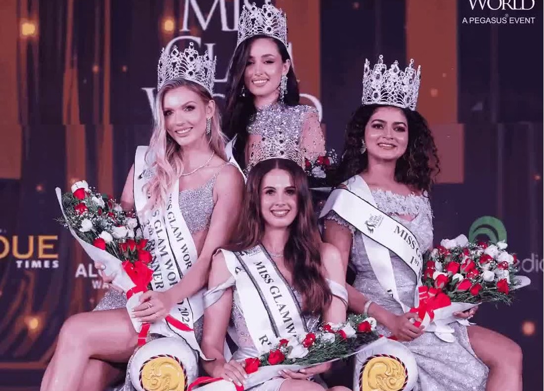 Kristina Kuralenok from Russia crowned as SAJ DQUE Watches Miss Glam World 2026
